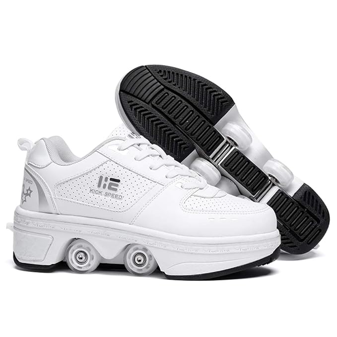 2 In 1 Roller Skates & Sneakers Unisex