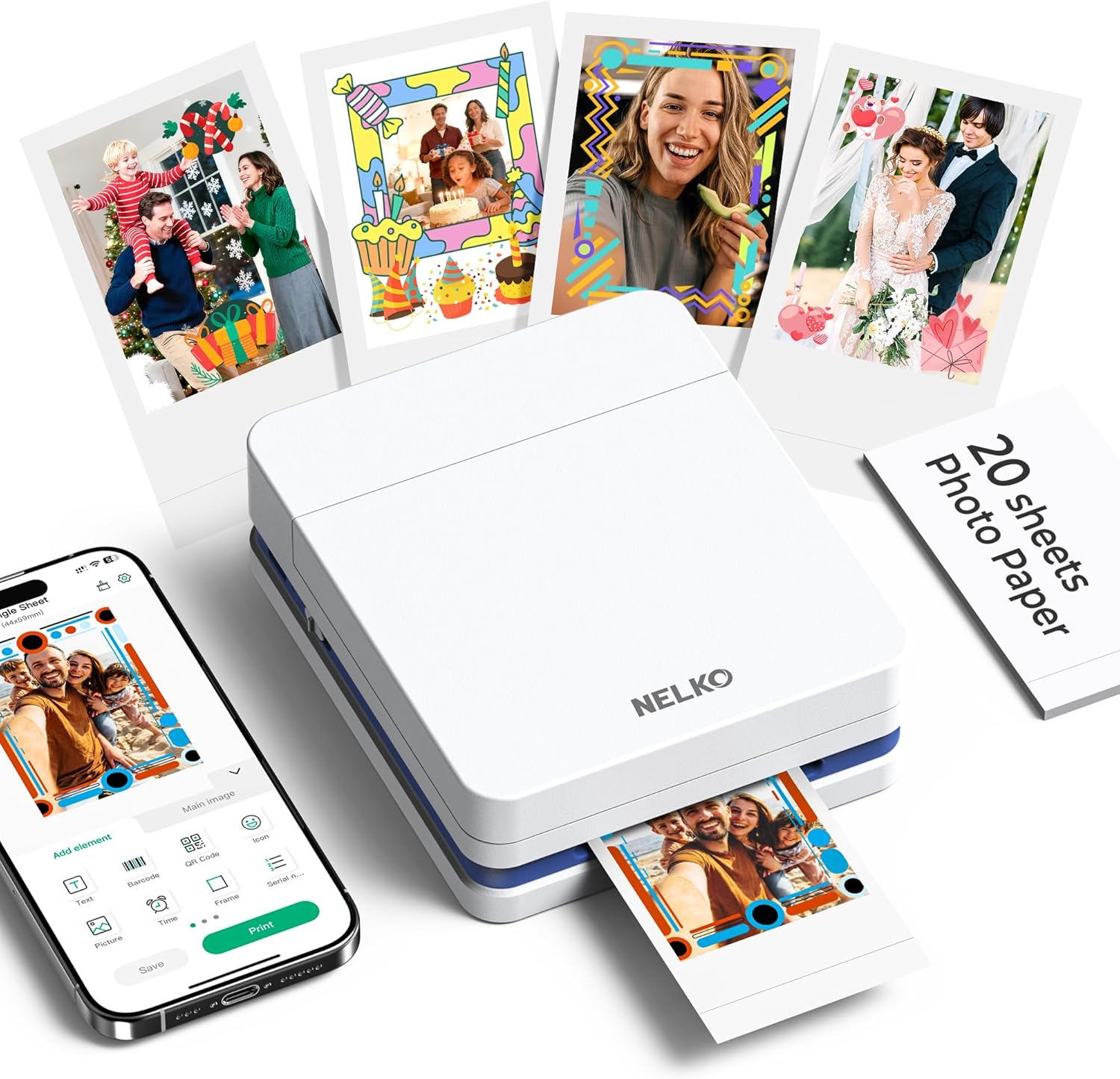 Nelko Photo Printer