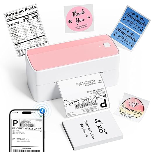 Phomemo Pm241 Bt Bluetooth Shipping Label Printer